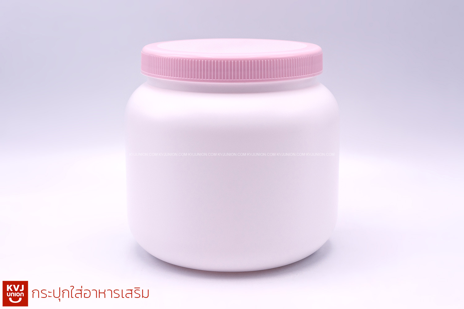 กระปุกใส่อาหารเสริม ฝาสีรสสตรอเบอร์รี่